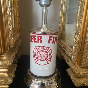 Volunteer fire department lamp